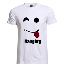 Naughty Round Neck T-Shirt For Men